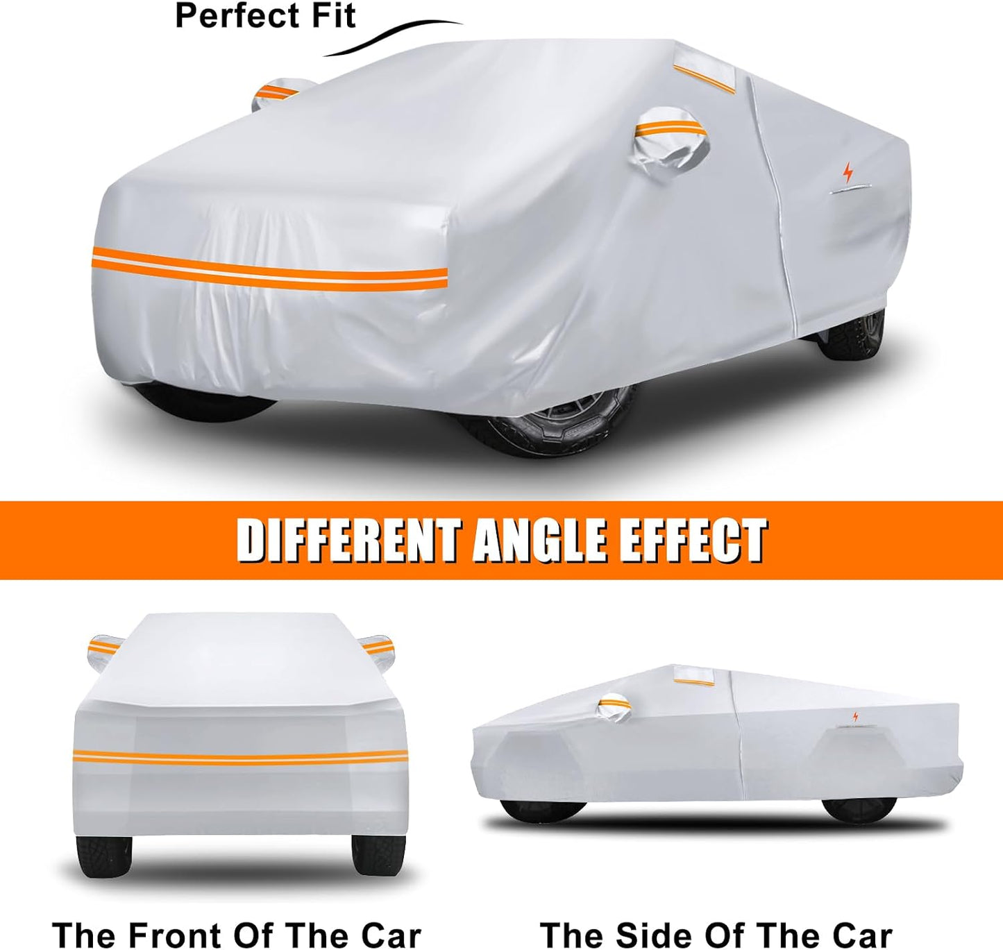 All Weather Waterproof Full Car Covers for Tesla Cybertruck