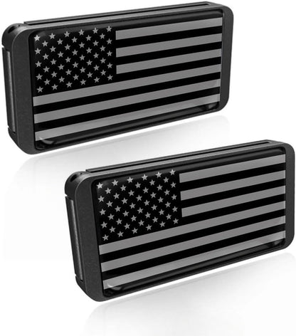 2PCS American Flag Car Seatbelt Adjuster For Tesla EV Cars