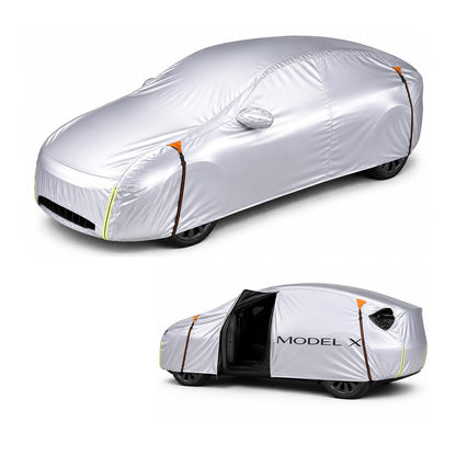 All-Weather Car Cover Custom Fit for Tesla Cybertruck/3/Y/S/X for Model X (2015-2026)