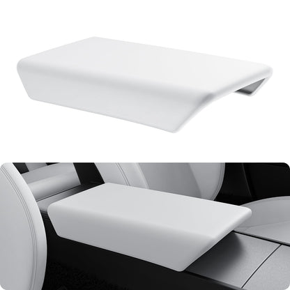 Center Console Armrest Cover for Tesla Model 3/Y/S/X/Cybertruck Model Y Juniper 3 Highland White