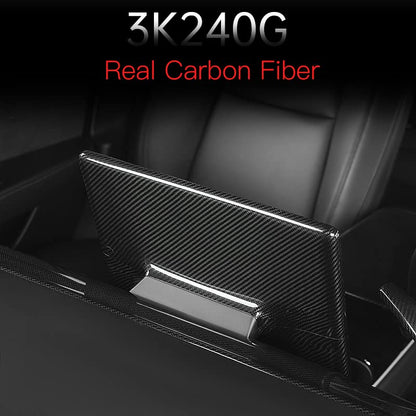 Carbon Fiber Center Control Touchscreen Cover Frame for Tesla Model 3/Y