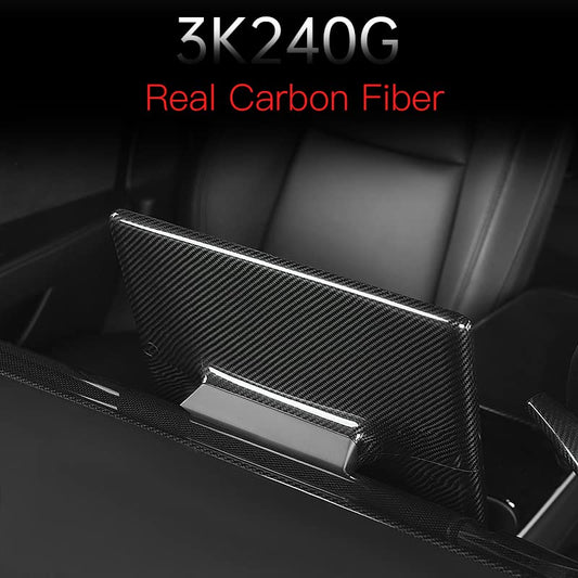 Carbon Fiber Center Control Touchscreen Cover Frame for Tesla Model 3/Y