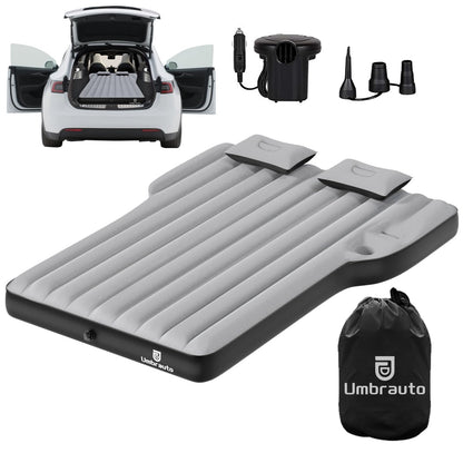 Inflatable Camping Bed Air Mattress for Model Y/Juniper EVs Grey