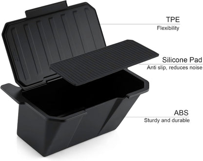 Cybertruck Anti-Slip Lid Cover Rear Center Console Organizer Trash Can