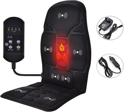 Portable Infrared Heating Pat Massager Car Seat for Tesla and Evs