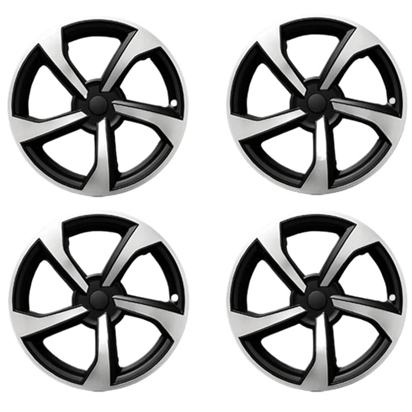4PCS 19 Inch Pink Black HubCap for Tesla Model Y Juniper