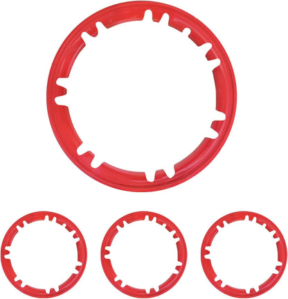 ABS PC RED Wheel Rim Protector Rim Guard for Tesla Model Y 2020-2024 Model Y 19in