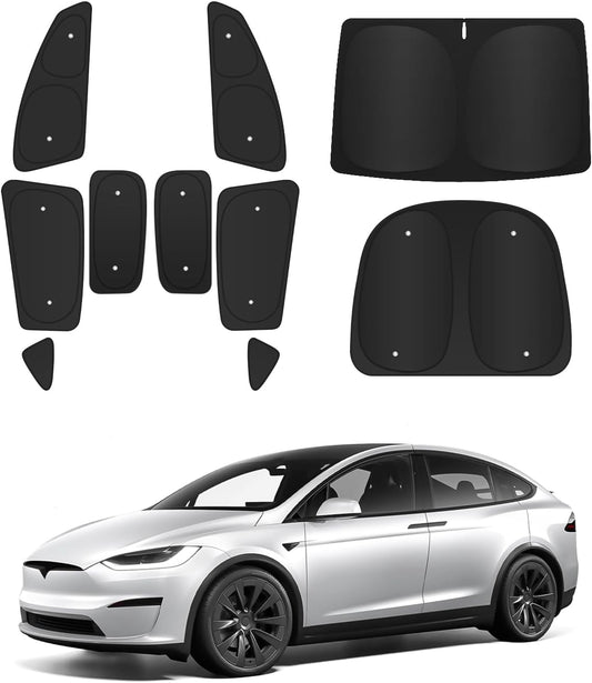 10PCS Windshield Sun Shades for Tesla Model X/S Model X-10pcs