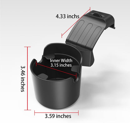ABS Dashboard Cup Holder For Tesla Model Y Juniper & Model 3 2025+