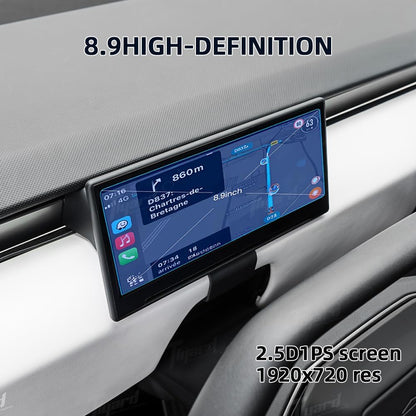 Wireless/Wired Carplay Android Auto Bluetooth WiFi USB Navigation Power Head Up Display for Tesla Model 3/Y