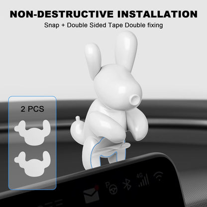 Funny Dog Mode Mini Screen Decoration For Tesla Model 3/Y