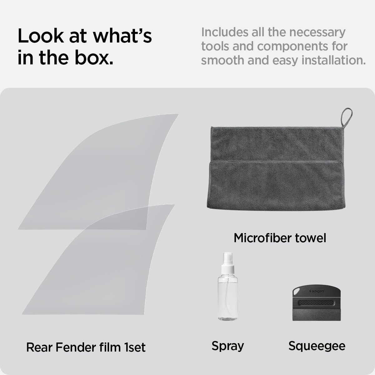Rear Fender Auto Paint Protection Film For Tesla Model Y 2021-2026