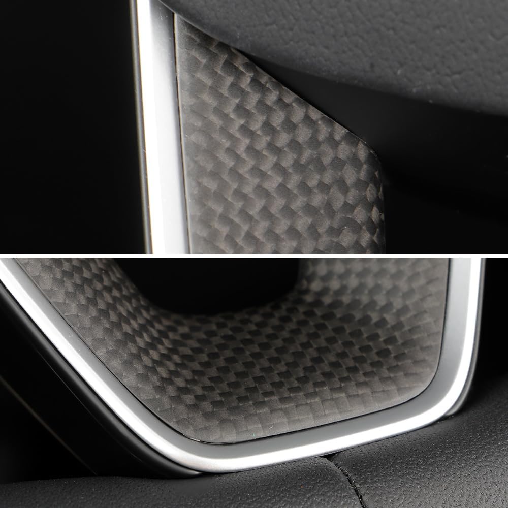 Carbon Fiber Center Control Touchscreen Cover for Tesla Model 3/Y