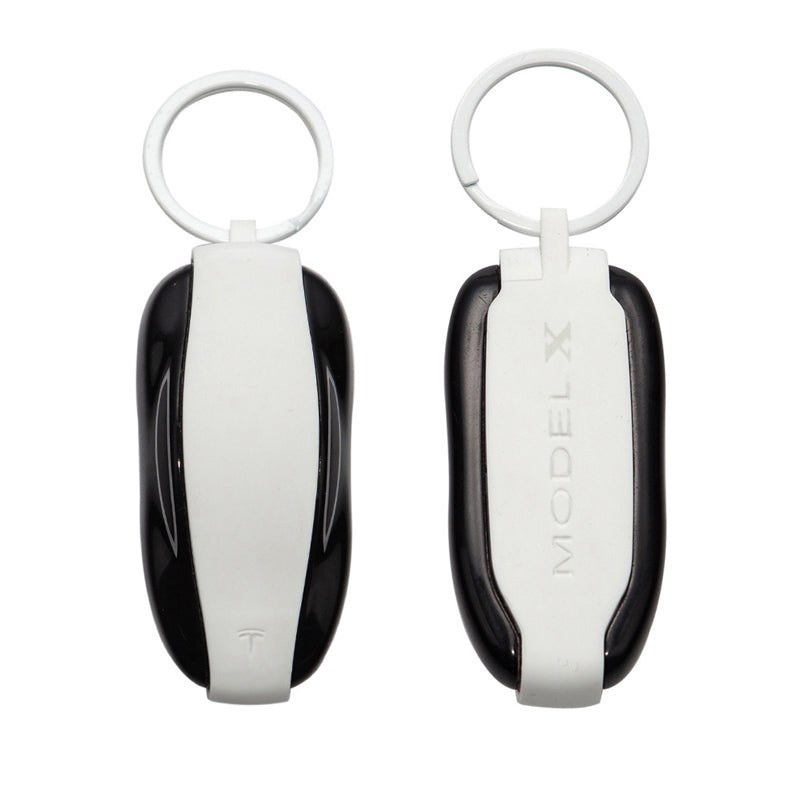 Silicone Key Protector for Tesla Model 3/Y/S/X Keys - Key Fob Holder Model X White