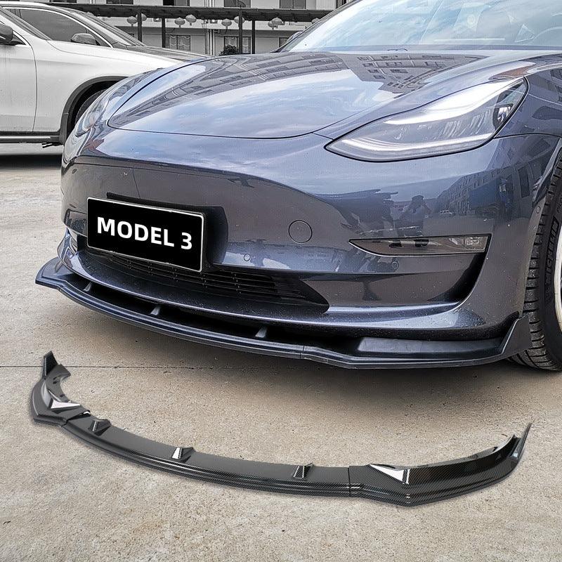 Front Bumper Lip Kit For Tesla Model 3 (2017-2023)
