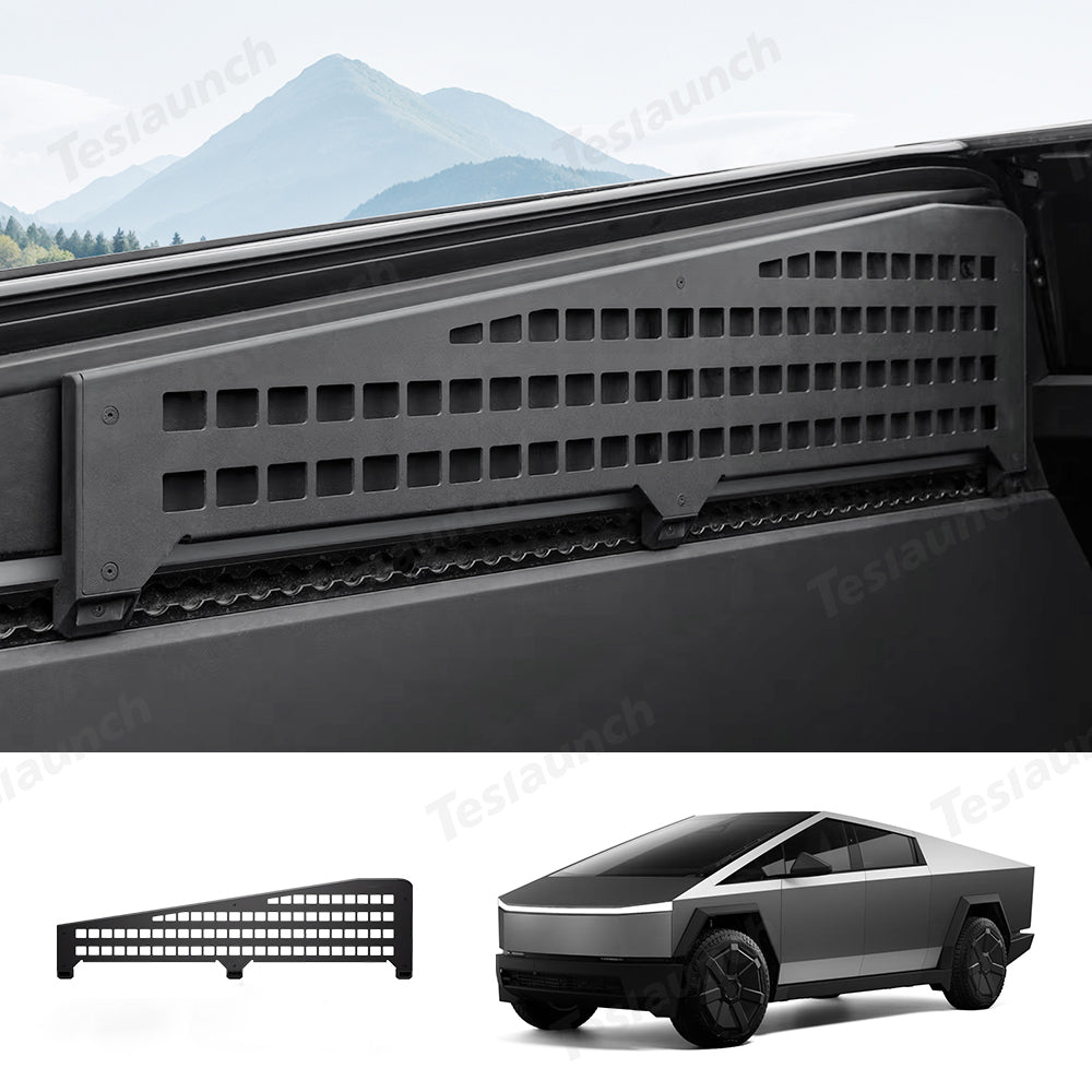 Truck Bed L-Track Molle Panels for Tesla Cybertruck Left (driving side)