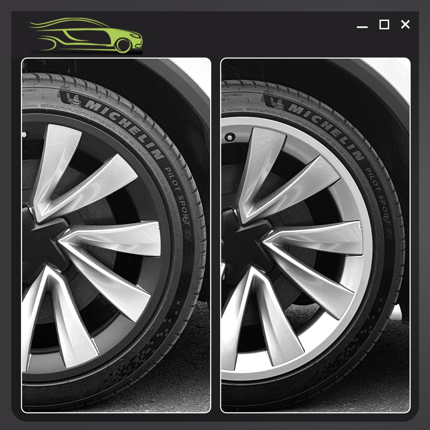 20"Durable ABS Hub Rim Protector Ring For Tesla Model Y Juniper
