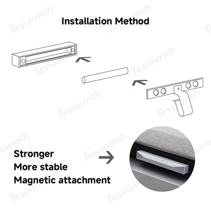 Cybertruck Style Dashboard Air Freshener For Tesla Model Y Juniper 2025+/Model 3 Highland 2024+