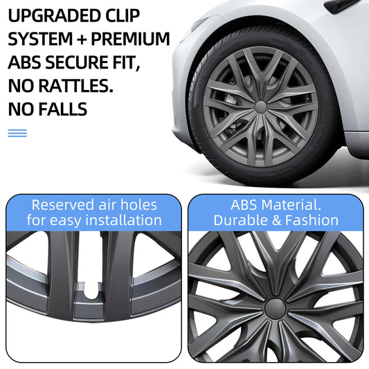 18" Arachnid Wheel Covers For Tesla Model 3 Highland
