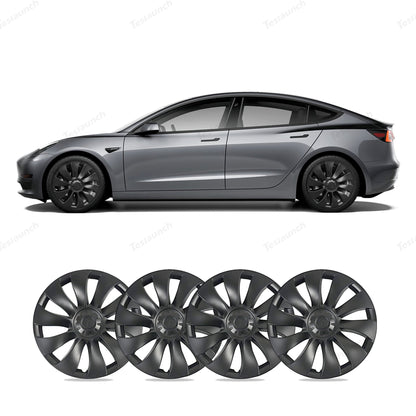 Model 3 18'' Aero Wheels Cover Hubcaps Replacement 4PCS for Tesla (2017-2023)