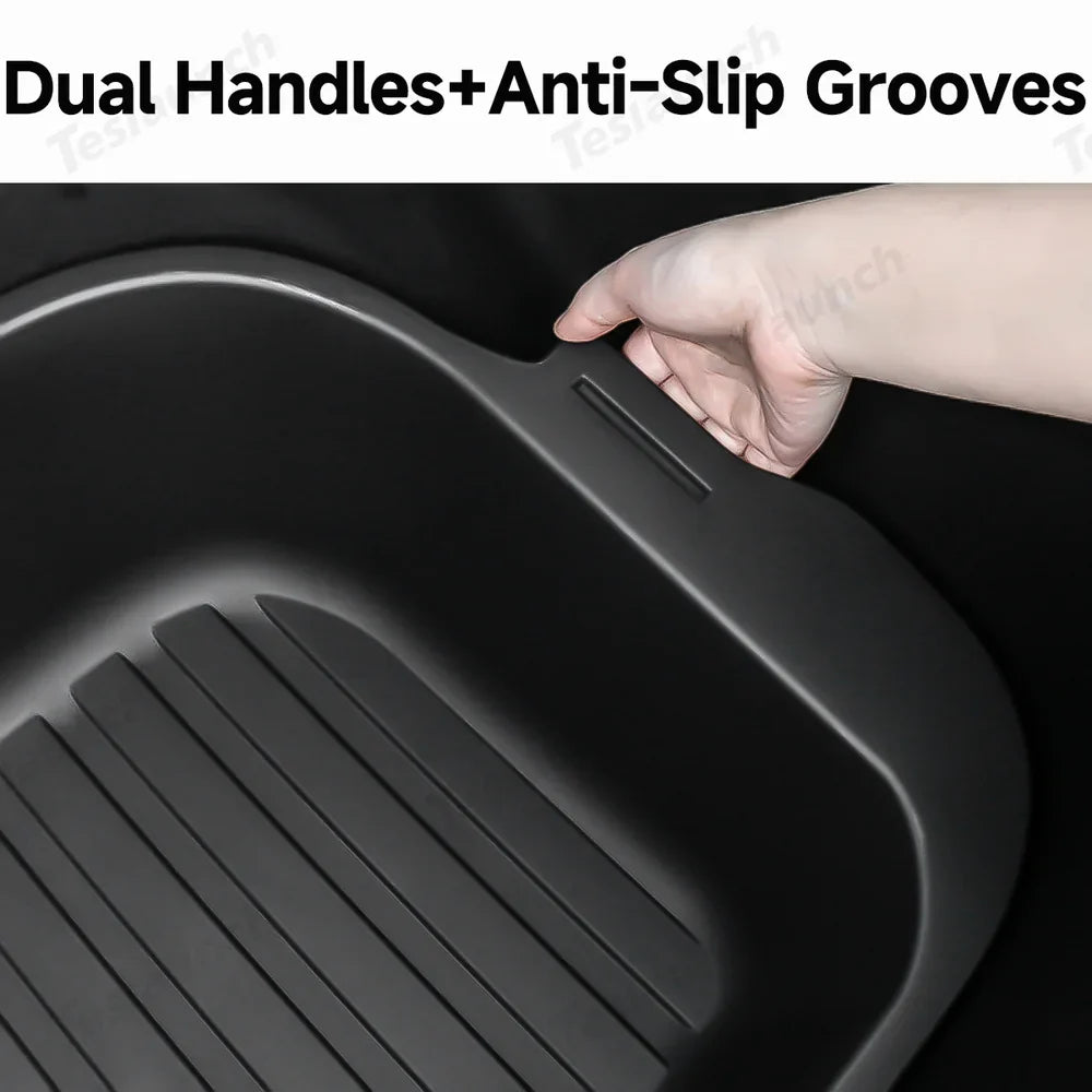 Front & Rear Trunk Organizer Bins for Tesla Model Y Juniper 2025+