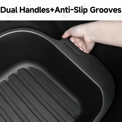 Front & Rear Trunk Organizer Bins for Tesla Model Y Juniper 2025+