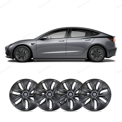 Model 3 18'' Aero Wheels Cover Hubcaps Replacement 4PCS for Tesla (2017-2023)