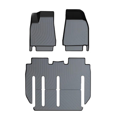 Model X Floor Mats Trunk Mat Cargo Liner for All Weather for Tesla(2015-2020) Model X (2015-2020) 7 Seats (Only for 2017-2020) Floor Mat (3-4 PCS)