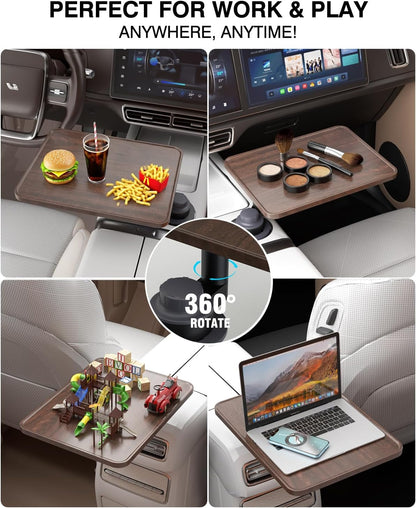 Quick Release Car Laptop Desk Tray Mobile Office For Tesla and EVs