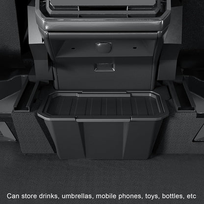 Cybertruck Anti-Slip Lid Cover Rear Center Console Organizer Trash Can