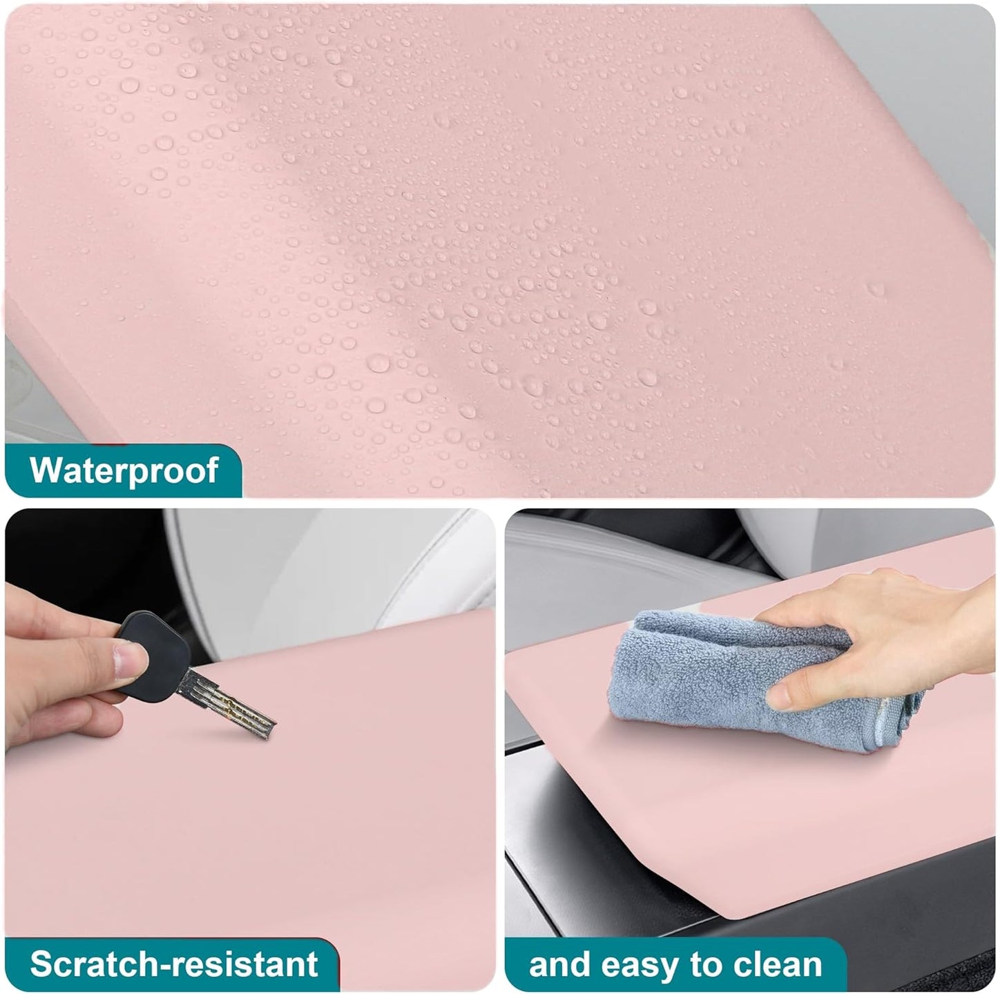 Pink Center Console Armrest Cover For Telsa Model 3 Highland/Y Juniper