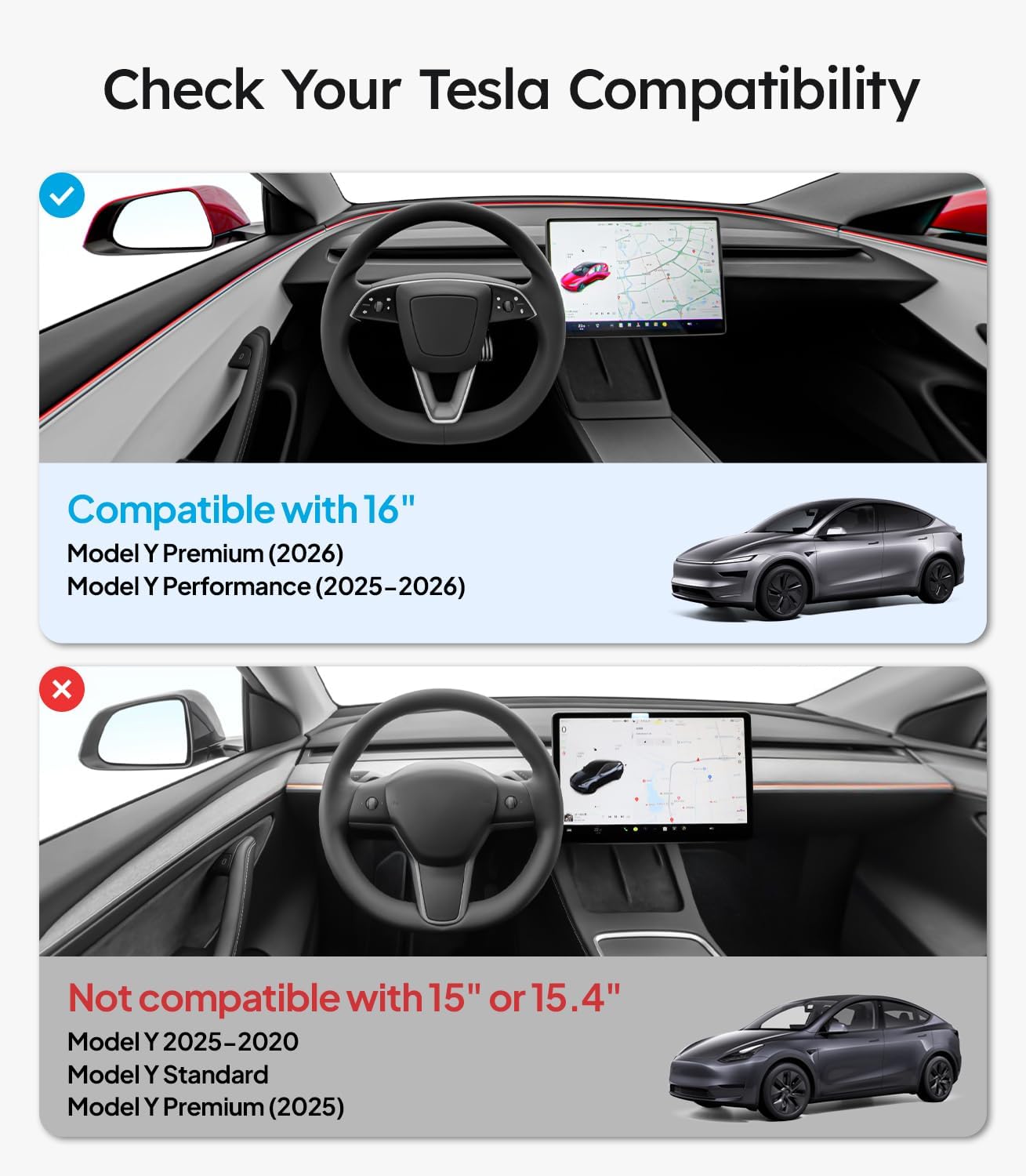 Tempered Glass Screen Protector Protector For Tesla Model Y/3/X/S/Cybertruck