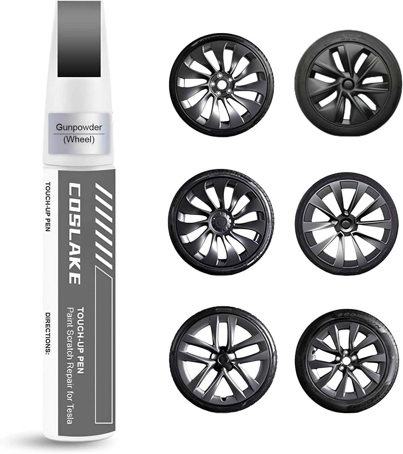 Rim Touch Up Paint for Tesla Model Y/3/S/X