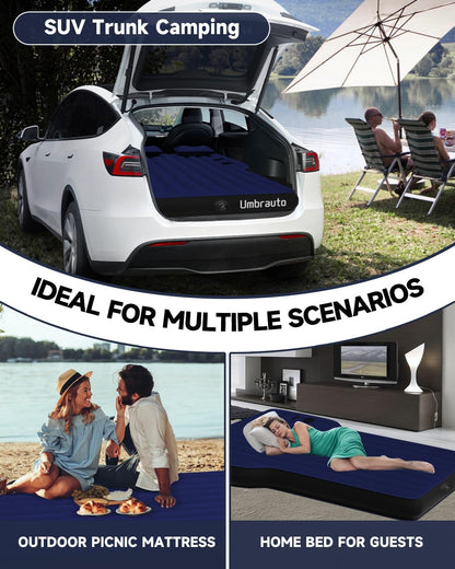 Inflatable Camping Bed Air Mattress for Model Y/Juniper EVs