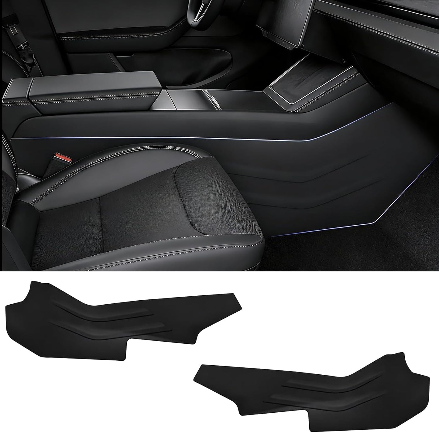 Real Carbon Fiber Door Sill Protector for Tesla Model Y Juniper
