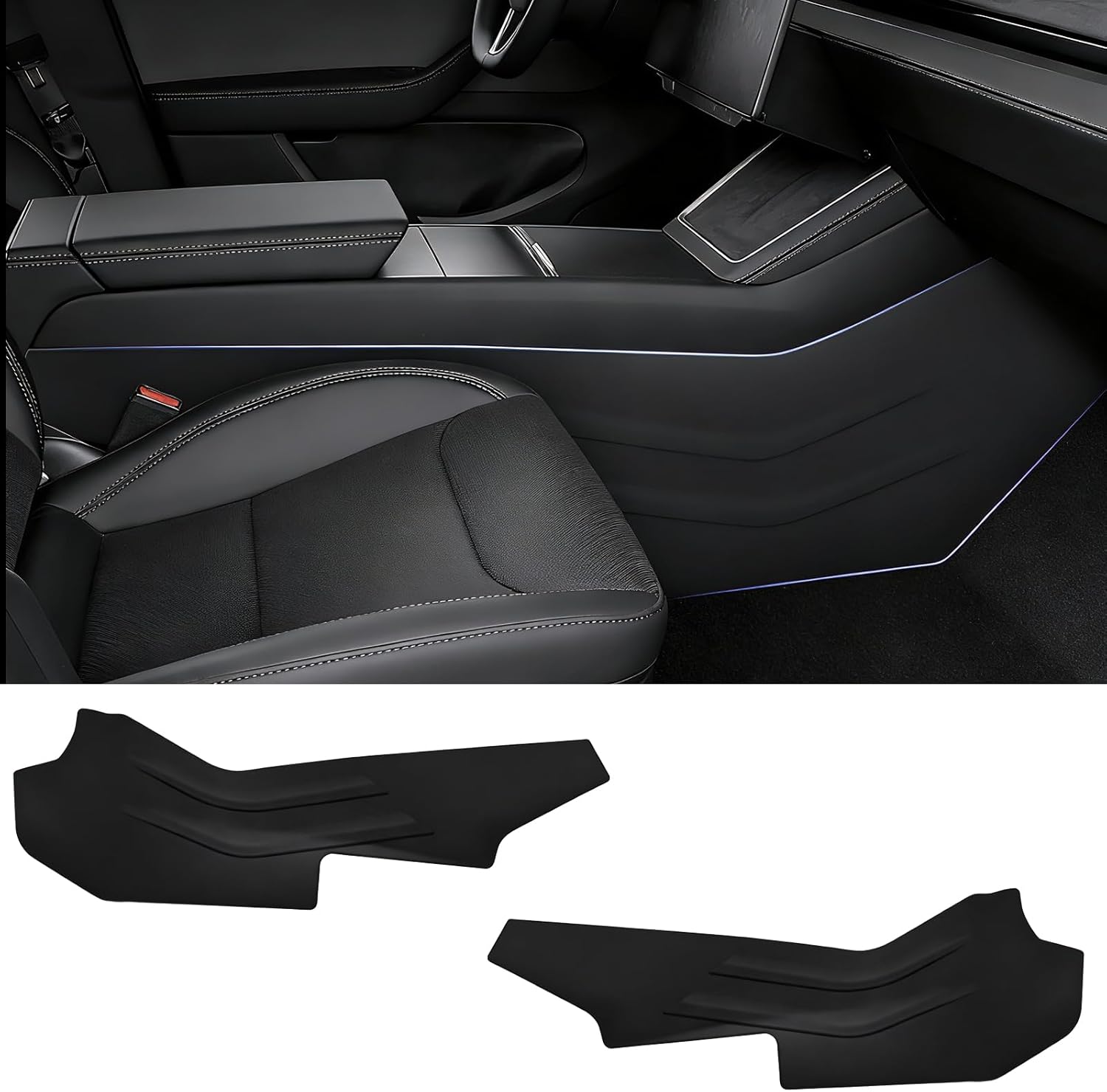 Real Carbon Fiber Door Sill Protector for Tesla Model Y Juniper