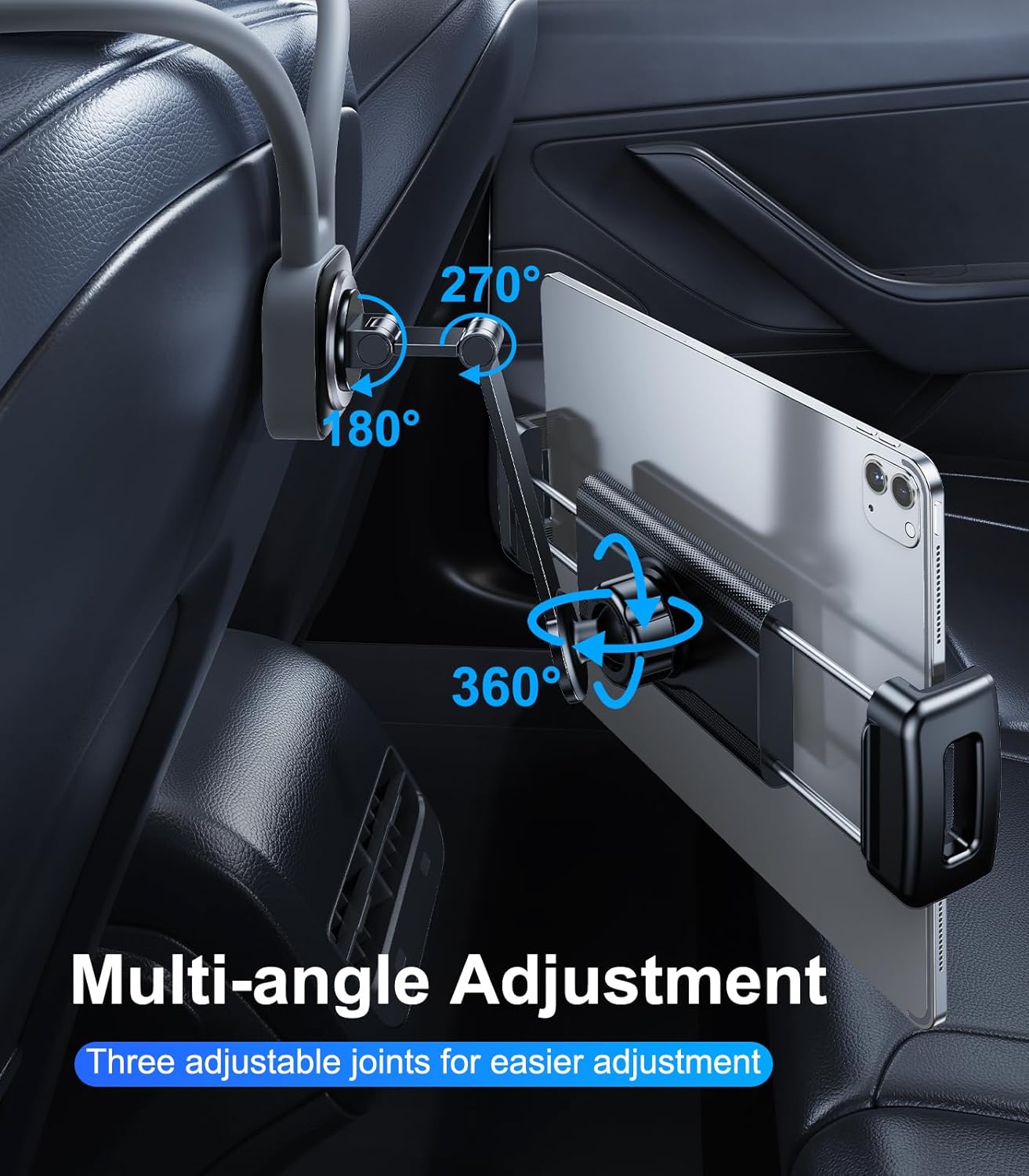 EV Car iPad Tablet Holder for Tesla Model 3/Y/S/X/Cybertruck