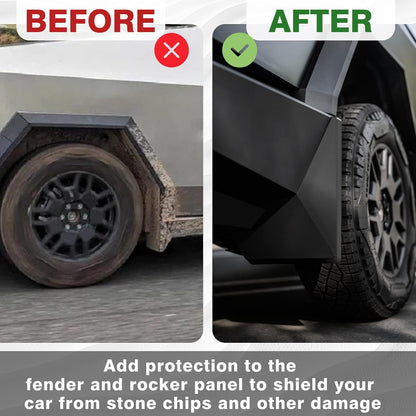 OEM Style ABS Mud Flaps Splash Guards For Tesla Cybertruck