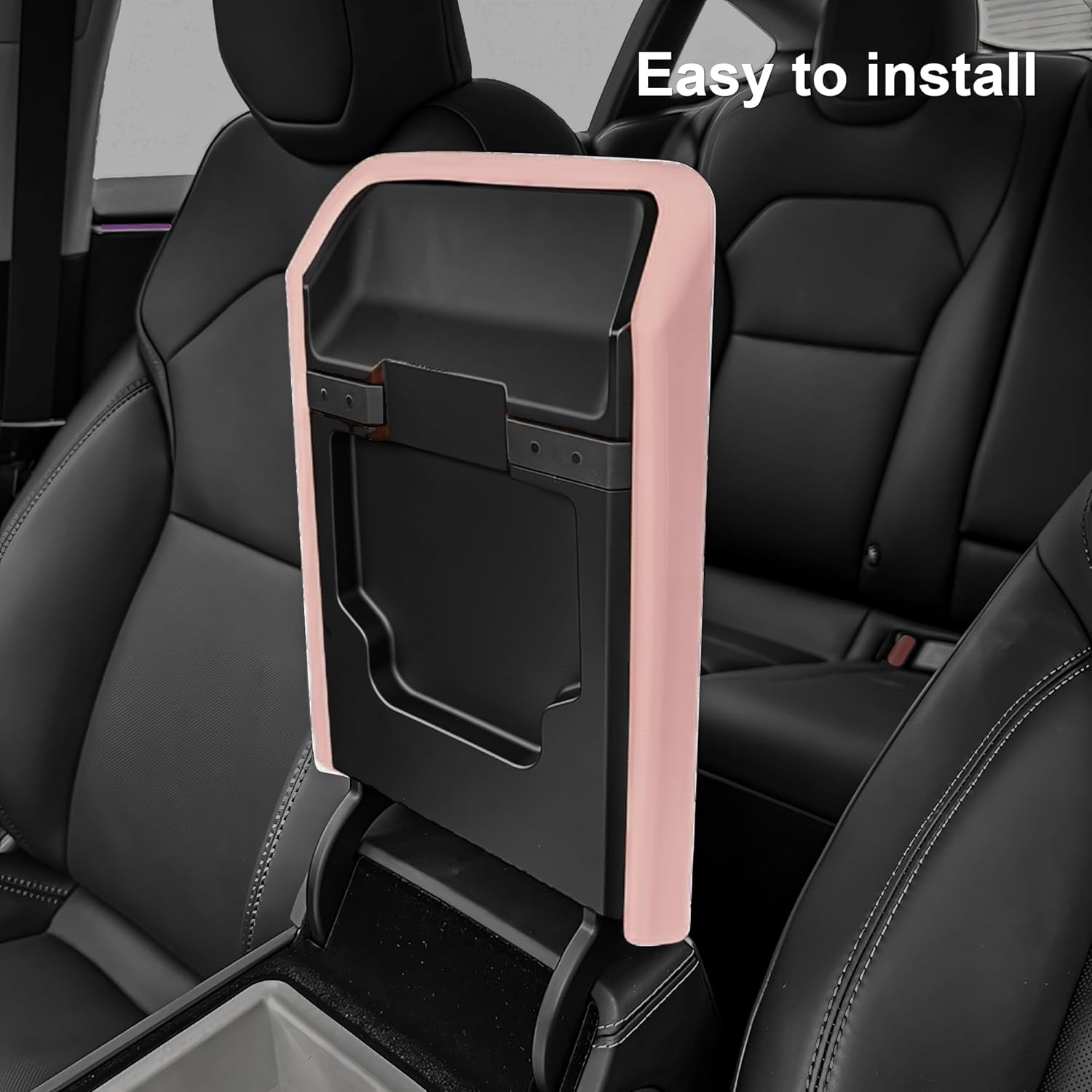 Pink Center Console Armrest Cover For Telsa Model 3 Highland/Y Juniper