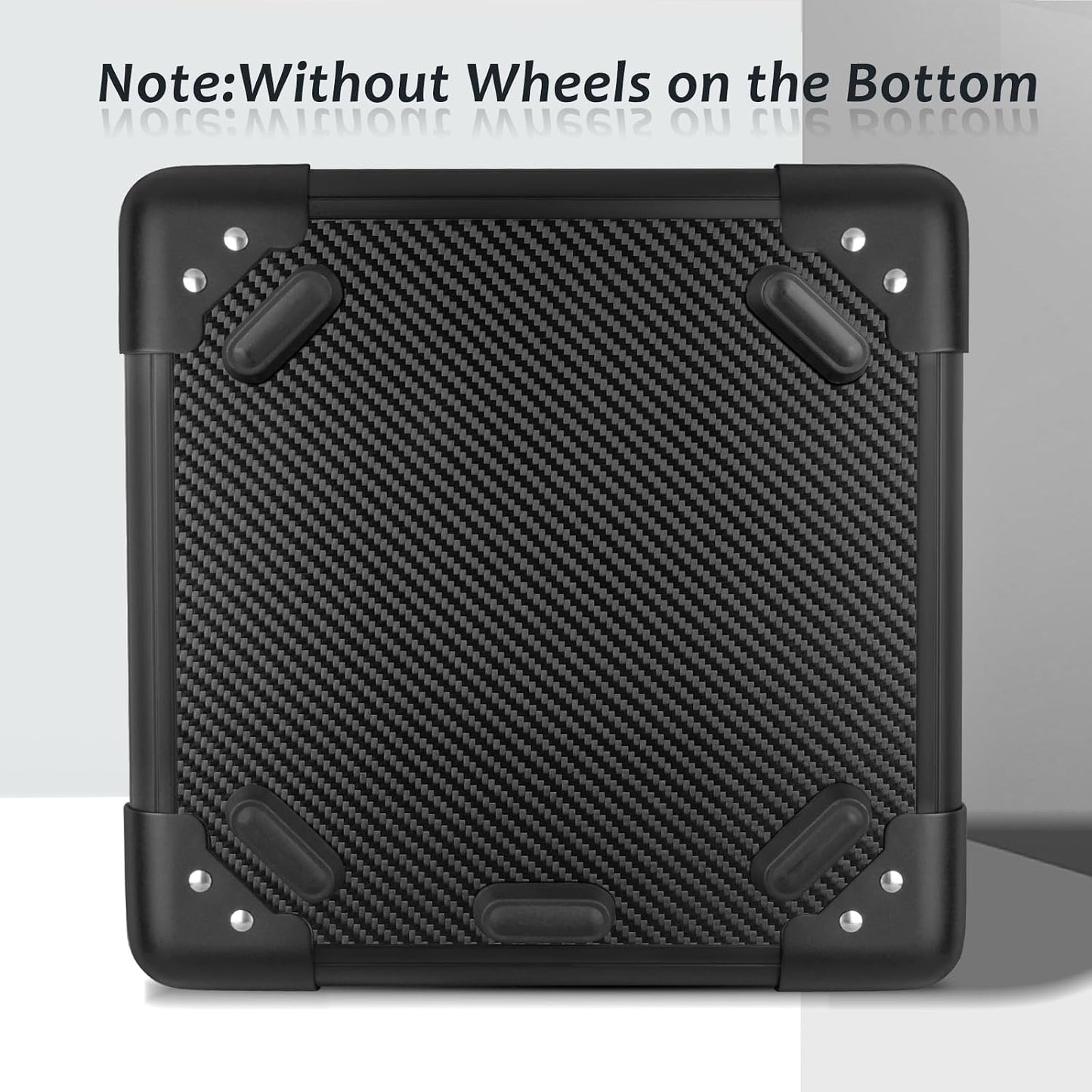 Real Carbon Fiber Portable 4 Bottles Wine Suitcase for Tesla EV camping
