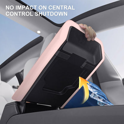 Pink Center Console Armrest Cover For Telsa Model 3 Highland/Y Juniper