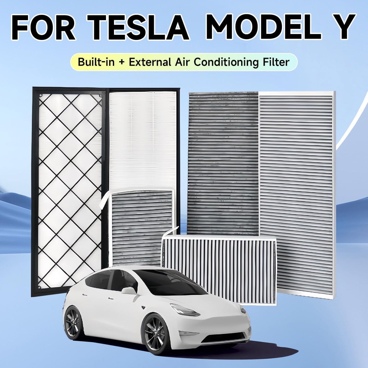 Premium Air Cabin Filter Replacement for Tesla Model 3/Y