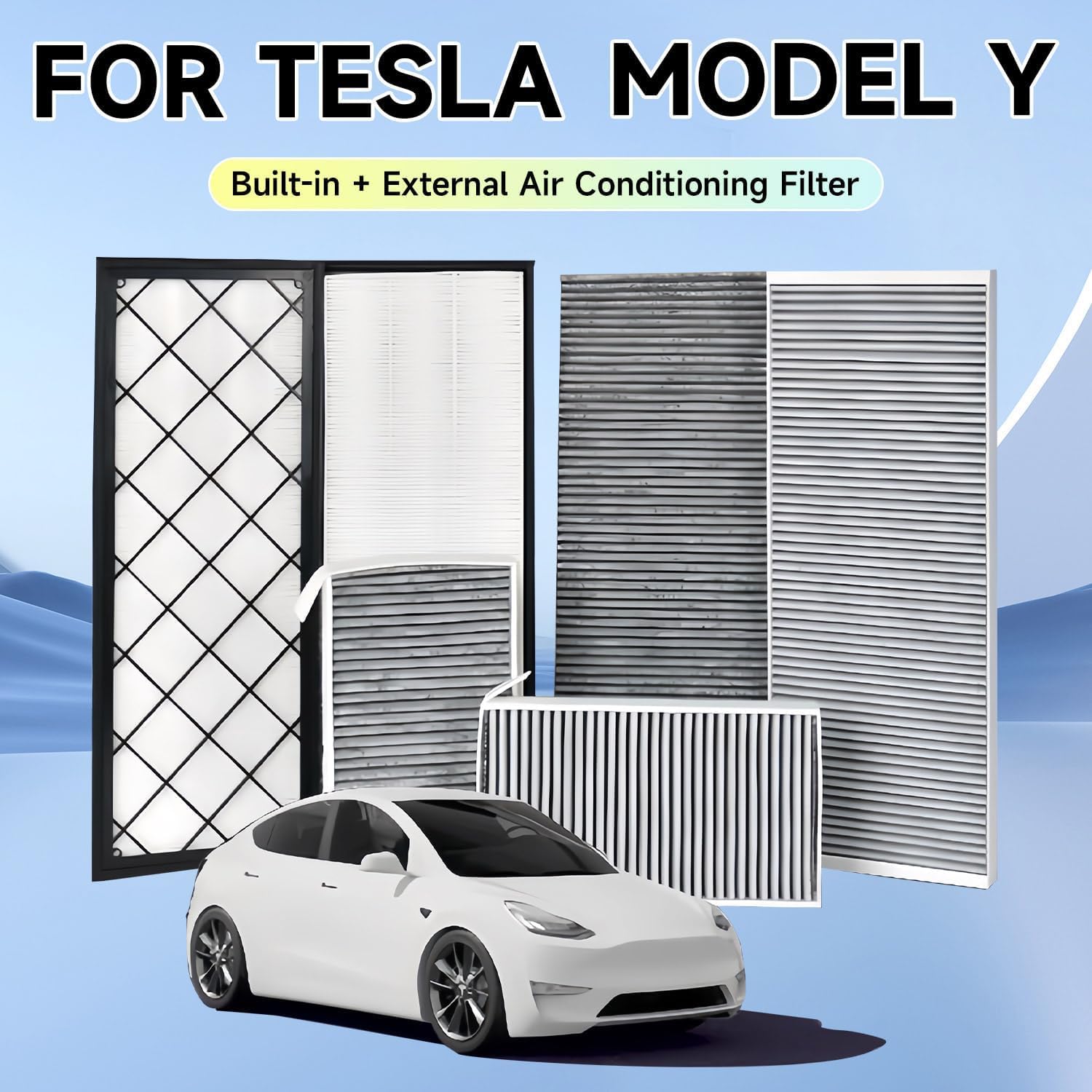 Premium Air Cabin Filter Replacement for Tesla Model 3/Y