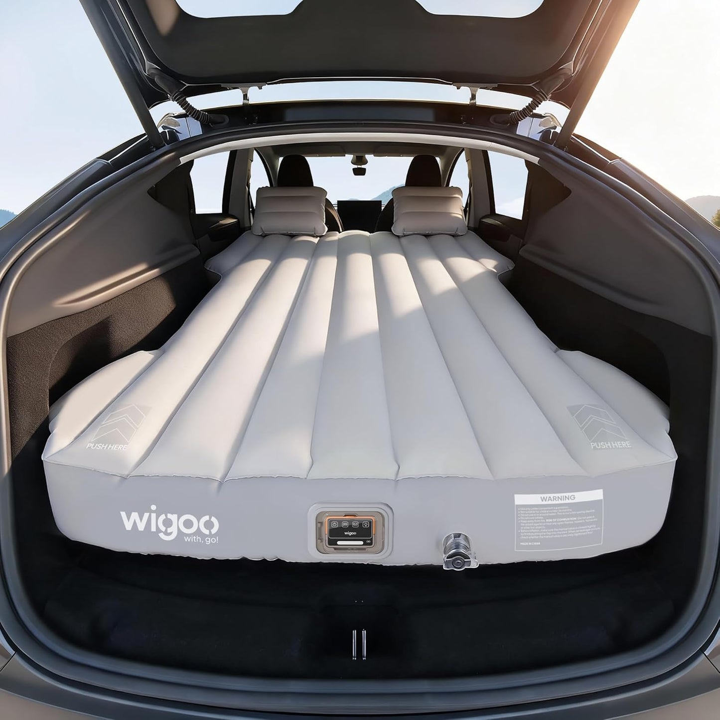 Air Mattress Camping Bed with with Pillows for Tesla Model Y 2020-2026