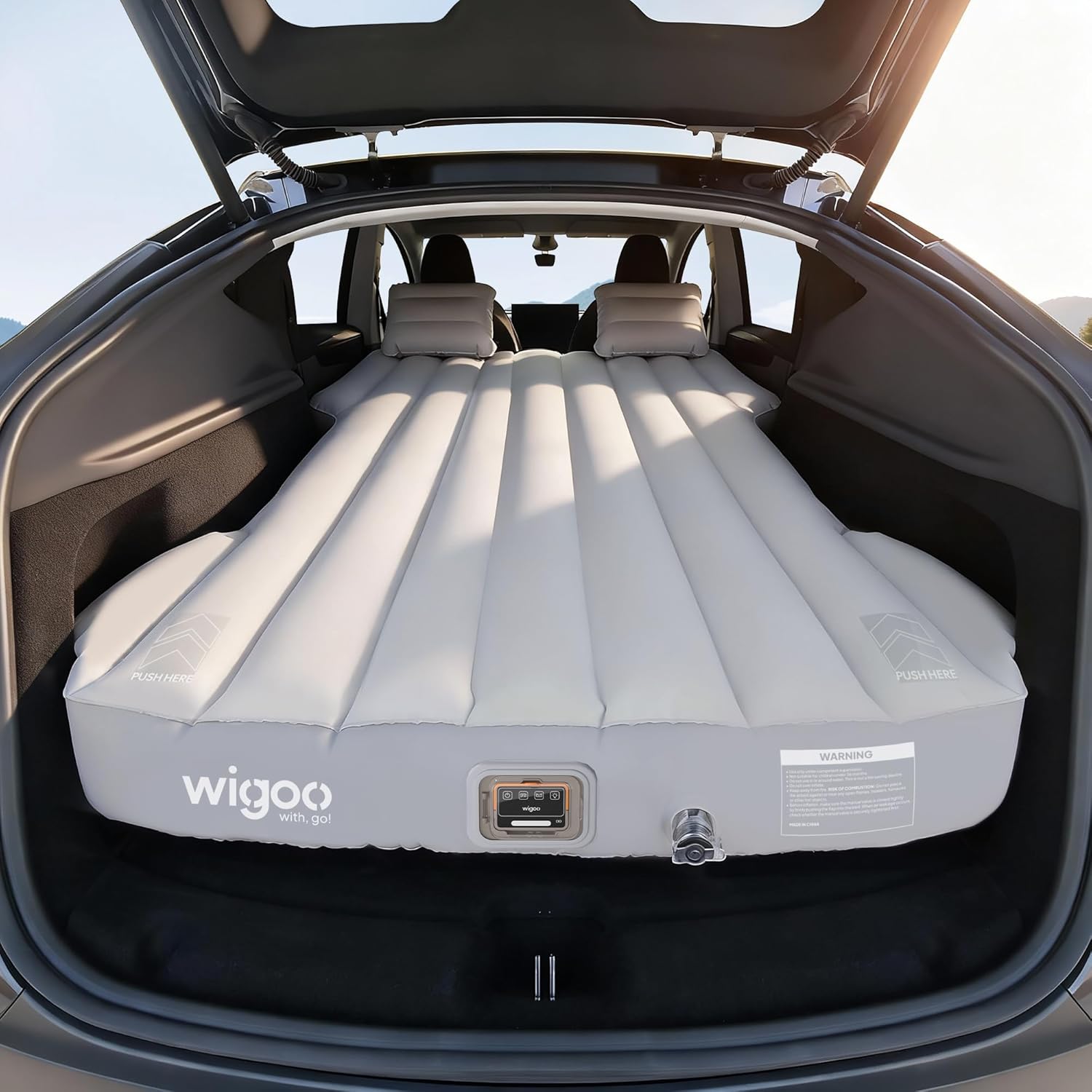 Air Mattress Camping Bed with with Pillows for Tesla Model Y 2020-2026