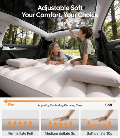 Air Mattress Camping Bed with with Pillows for Tesla Model Y 2020-2026