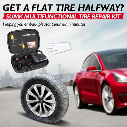 Portable Tire Repair Tool Kit Jack Pads for Tesla Model 3/Y/S/X