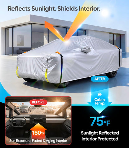 All-Weather Car Cover Custom Fit for Tesla Cybertruck/3/Y/S/X