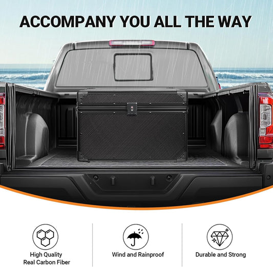 Carbon Fiber Trunk Storage Box for Tesla Model 3/Y/X/S/Cybertruck