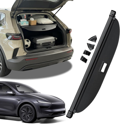 Cargo Cover for 2025-2026 Telsa Model Y,Retractable Trunk Cover